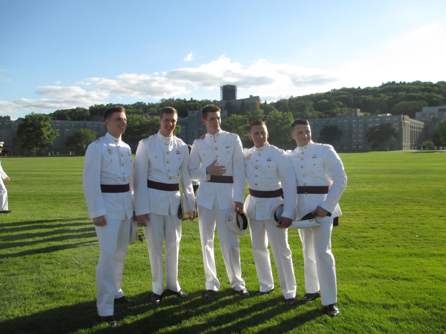 Nathan, my brother, and the U.S. army in West Point, New York.